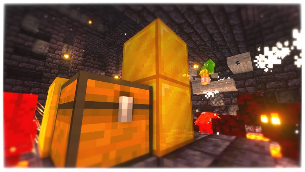 What's in the chest? Solving riddles in Minecraft Skyblock!