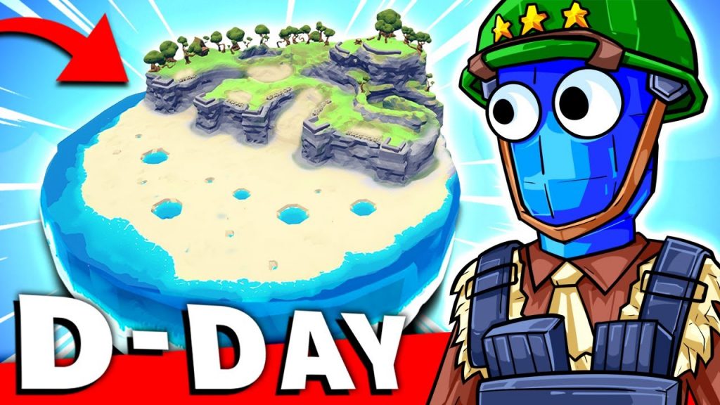 is this the BEST TABS WW2 D-DAY...? New TABS Map Creator Update Gameplay