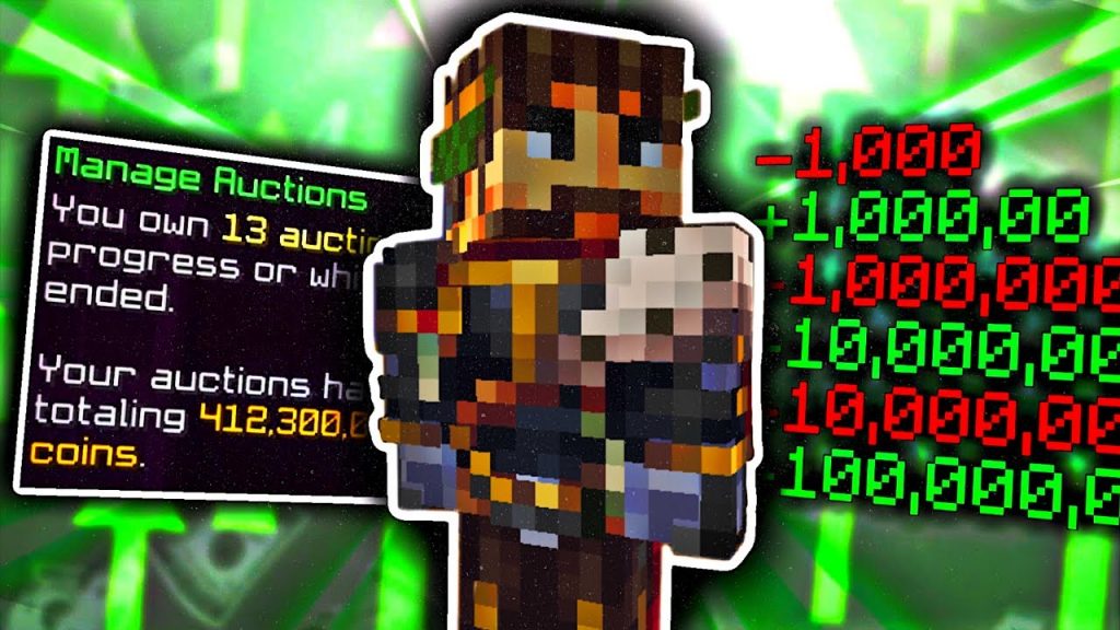 How anyone can easily make 500M in Hypixel Skyblock...