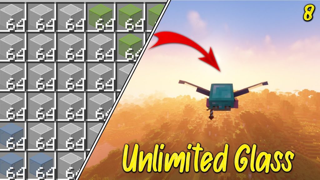 I Got Unlimited Glass In Minecraft Survival | Ep- 8