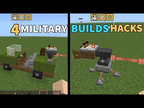 Minecraft 4 Military Builds Hacks