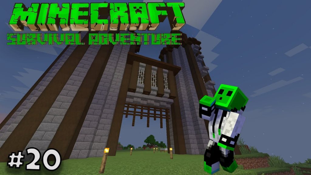 Minecraft Survival Adventure - Episode 20 | Castle Gates For Days
