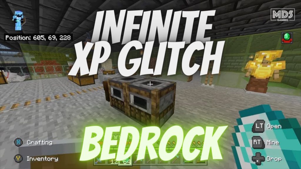*PATCHED* Minecraft Bedrock EASY INFINITE XP GLITCH 1.18.10 | Xbox Series X | Gaming ASMR