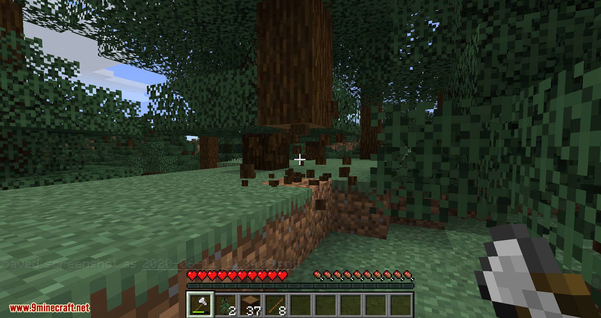 Tree Harvester mod for minecraft 02