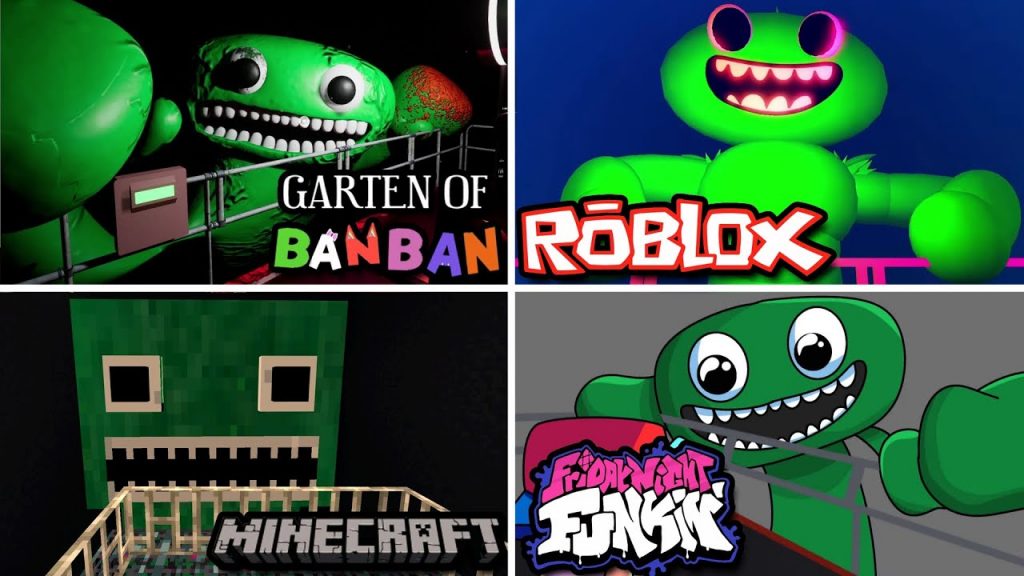 Evolution of Jumbo Josh in all games | Garten of Banban, Minecraft, Roblox, Friday Night Funkin