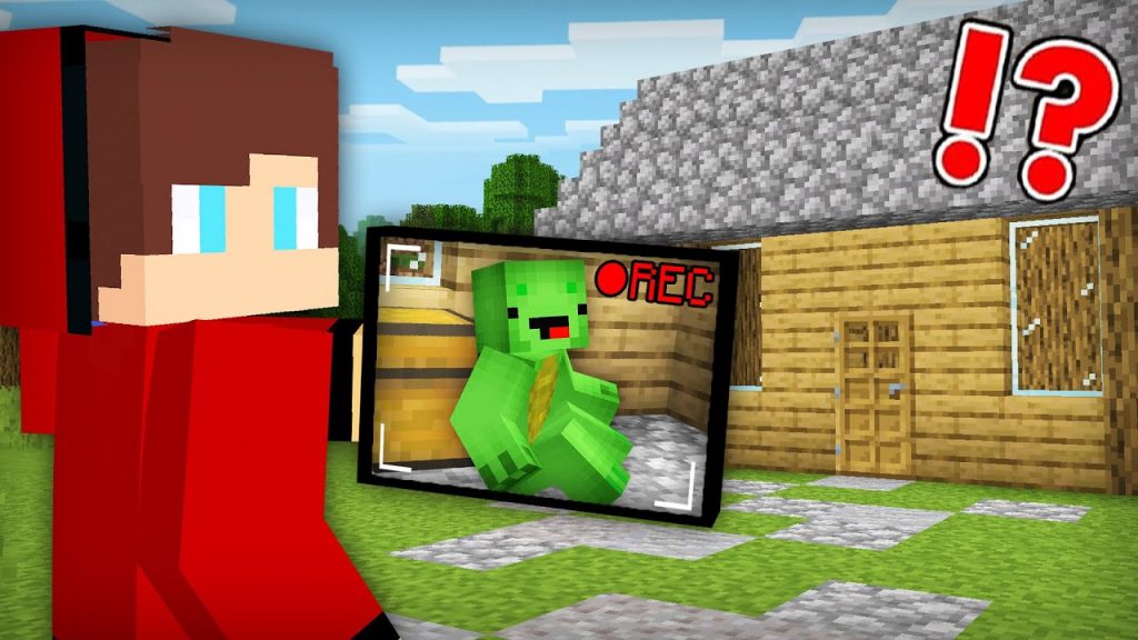 JJ Used Cameras To Cheat In Hide And Seek With Mikey in Minecraft (Maizen Mazien Mizen)