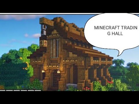 Making Trading Hall in Minecraft ||SURVIVAL SERIES [HIGH GRAPHICS]@KhatarnakIshan