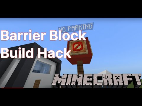 Minecraft: Barrier Block Build Hack