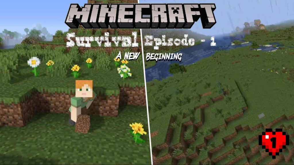 Minecraft Survival Hindi | Episode 01