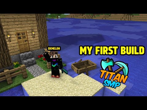 My First Build In Titan SMP And This Happened #minecraft #viralvideo #hacker  @Mrtitanic