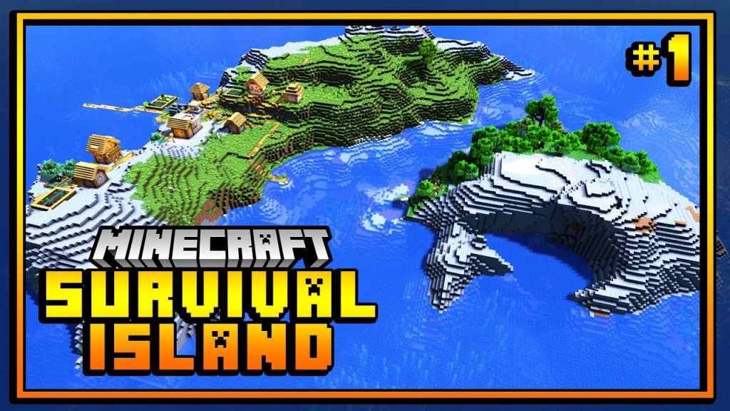 My Minecraft Survival Island (Episode 1) | Let's Play Minecraft 1.18 Caves and Cliffs