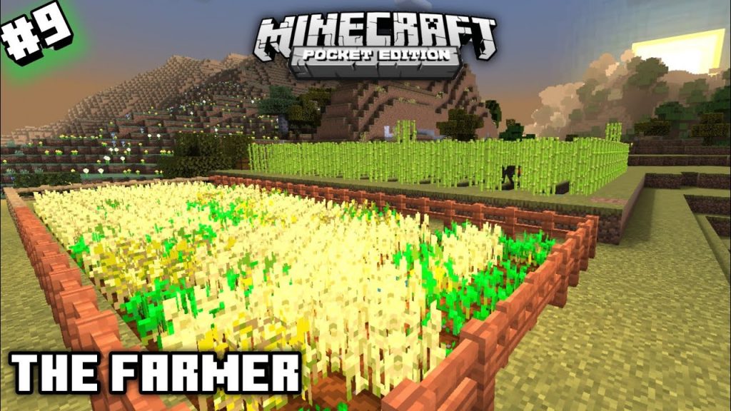 The Farmer || Minecraft Survival Series In Hindi || Minecraft pe || Minecraft bedrock || Part 9
