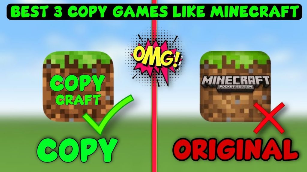 Top 3 Games Like Minecraft