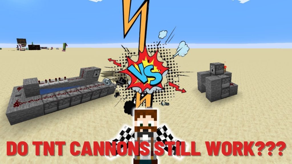 Can we make a TNT Cannon in Minecraft 1.18??