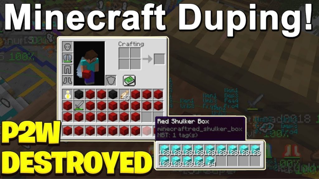 DUPING ON A PAY2WIN MINECRAFT SERVER
