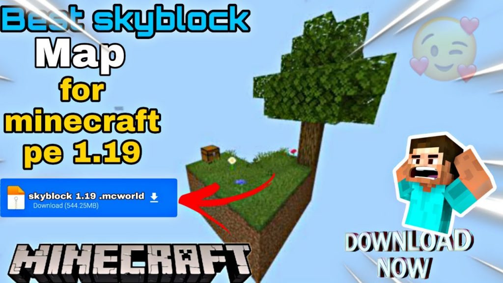 How to download best skyblock map for 1.19 & 1.20 | MINECRAFT PE | Dungadon