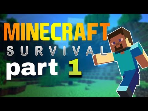 Minecraft Survival ll walkthrough gameplay ll part 1 ll #1 ll Gamer ytops