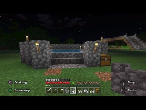 Minecraft survival series part 14 making a pool