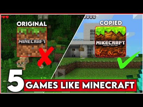 Top 5 Games Like Minecraft For Android | Copy Games Of Minecraft ...