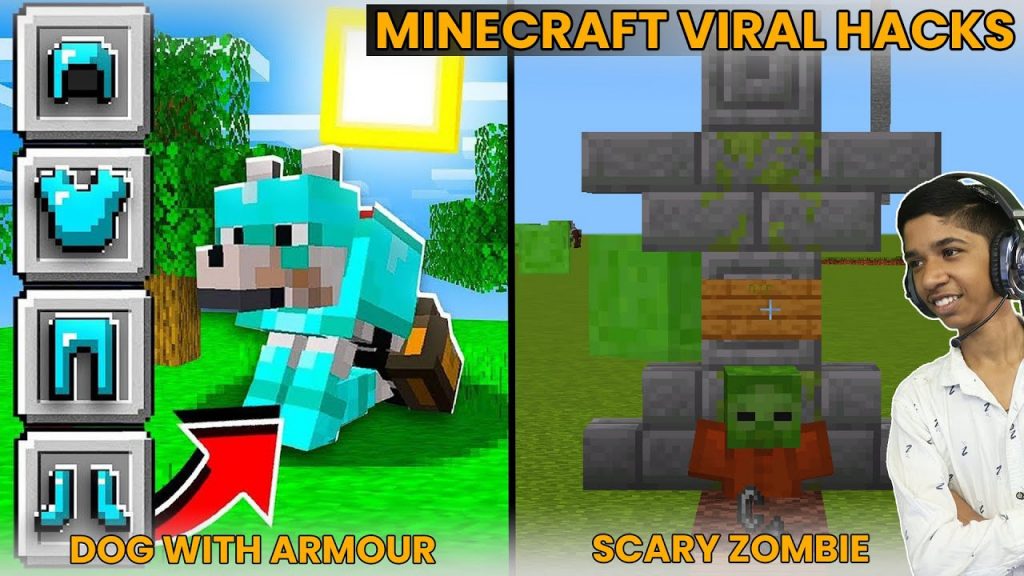 Trying Viral Minecraft Tiktok Hacks | Minecraft viral hacks | Minecraft gameplay