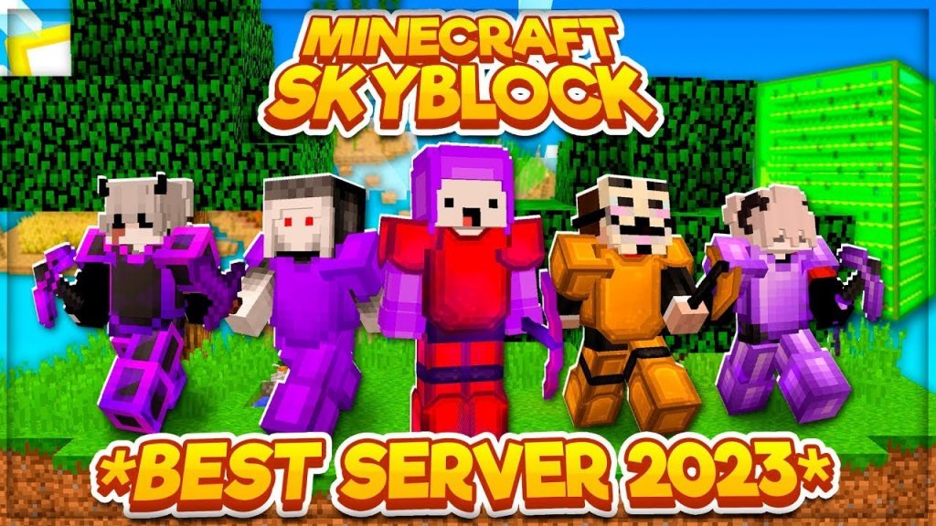 (BRAND NEW) TOP 3 SKYBLOCK SERVERS! *2023 EDITION* | 1.8- 1.19+ New Minecraft skyblock servers!