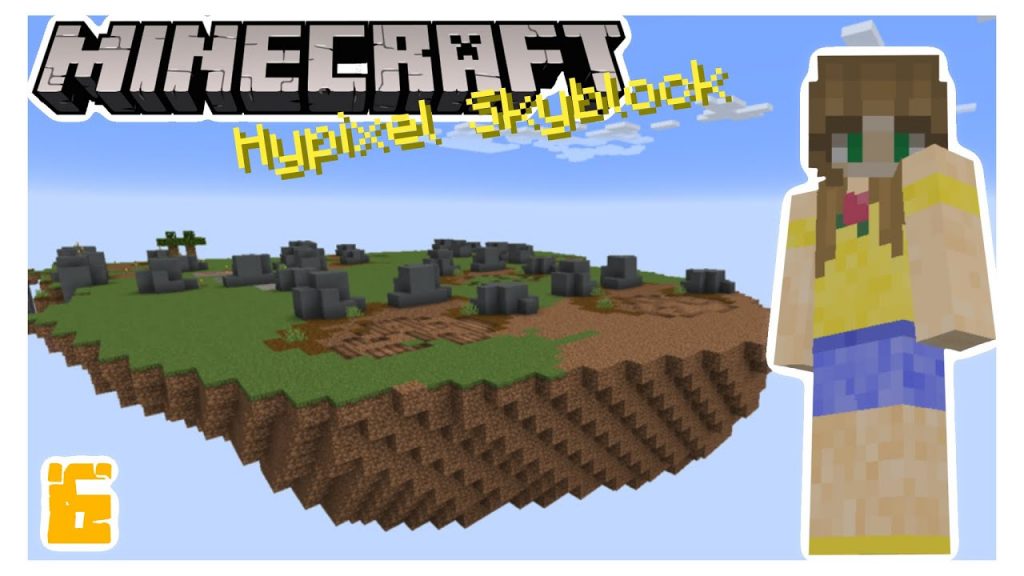 Dirt Houses - Let's Play Episode 6 Hypixel Skyblock