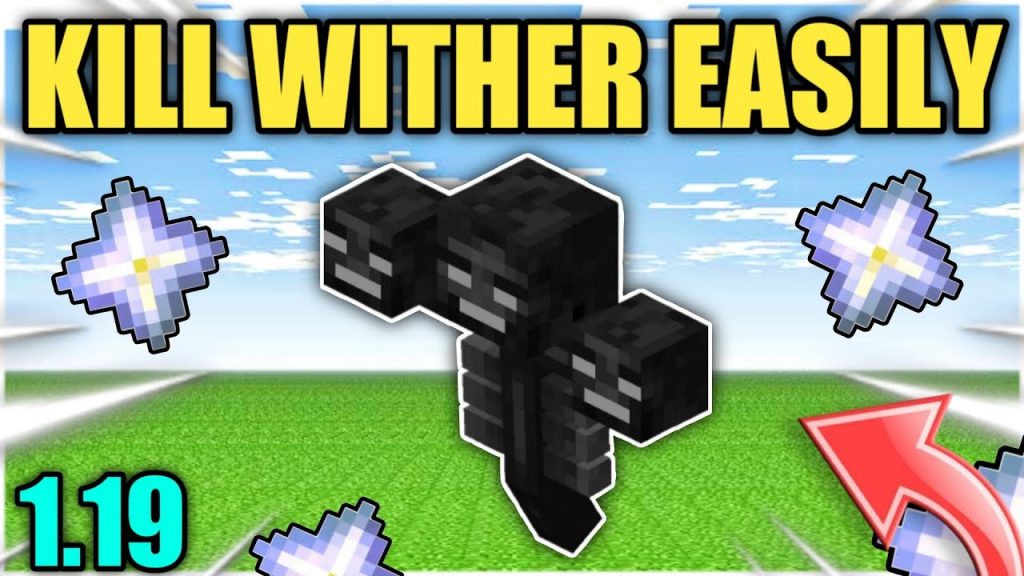 HOW TO KILL WITHER IN MINECRAFT EASILY || MINECRAFT TIPS AND TRICKS #5 || HINDI ||
