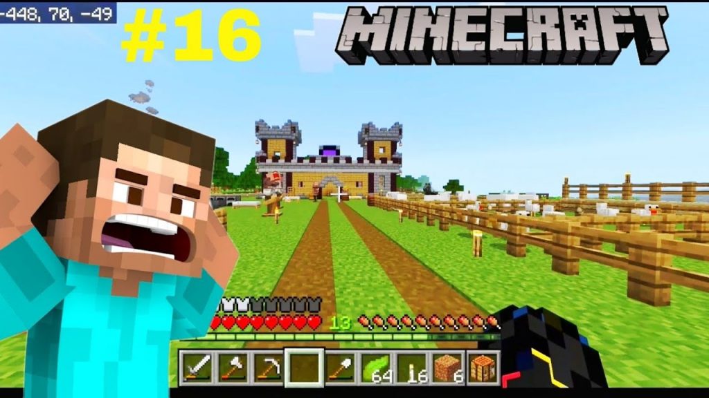 I LOST MY CASTLE ?? MINECRAFT GAMEPLAY #16