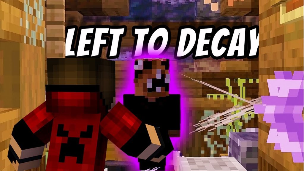 I Played LEFT TO DECAY (Horror) Map in Minecraft