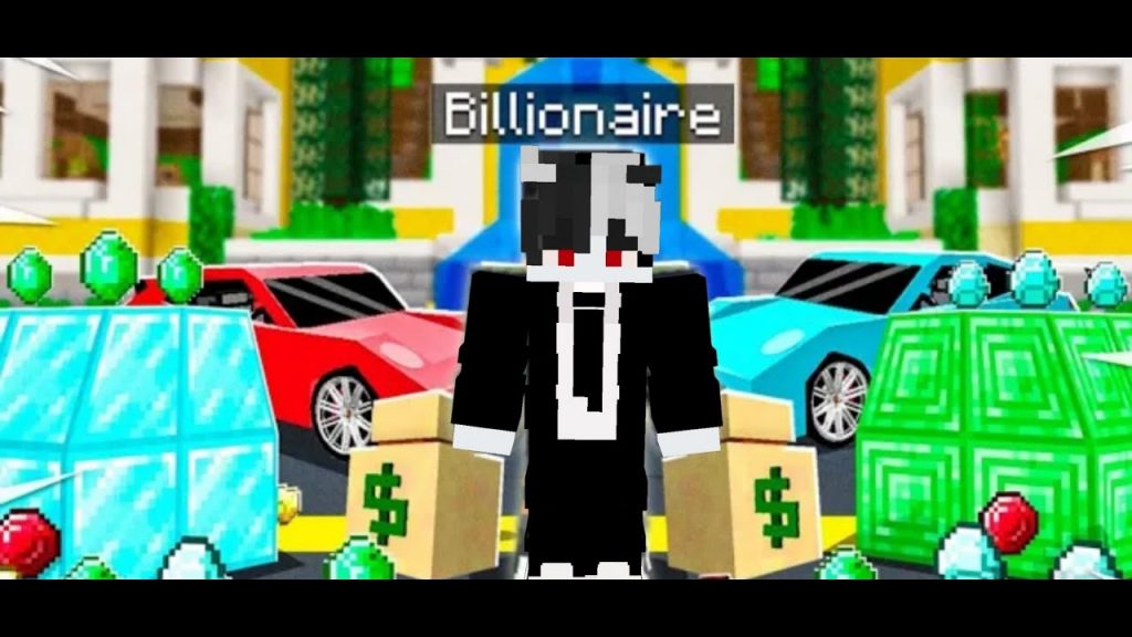 I found a Millionaire only Minecraft server!
