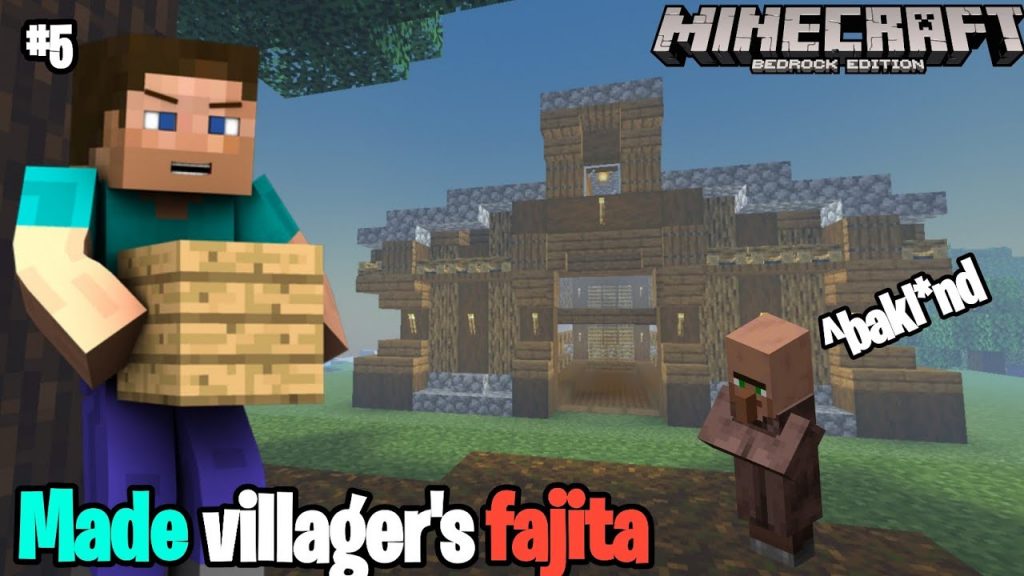 Minecraft survival #5 | Made villager hall | Minecraft builds