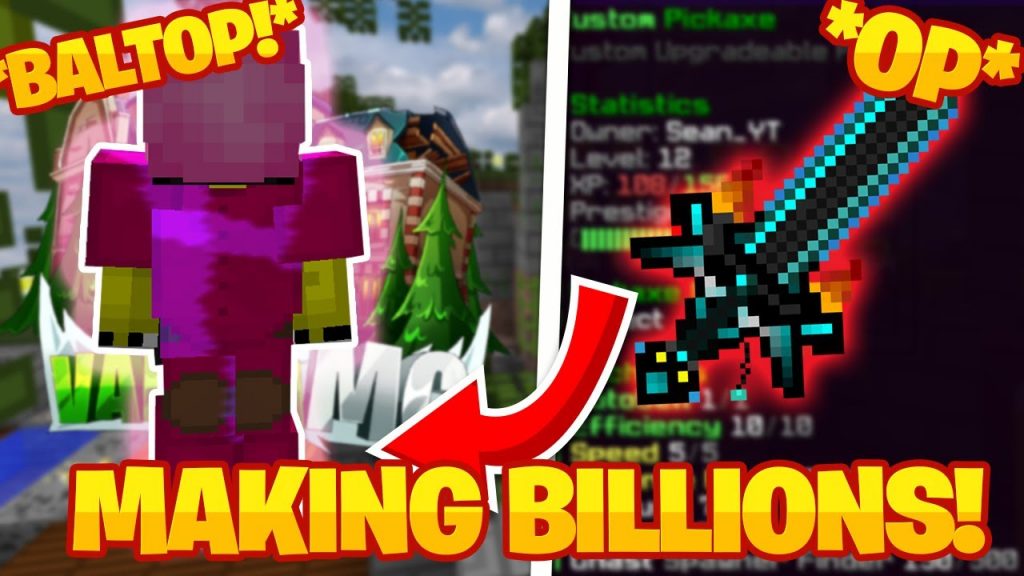 NEW MONEY MAKING METHOD MAKES US BILLIONS!! + OPENING CRATES!  | Minecraft Skyblock #1