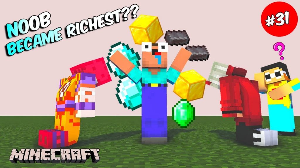 Noob Becomes The Richest Player of Our SMP || Minecraft Survival #31