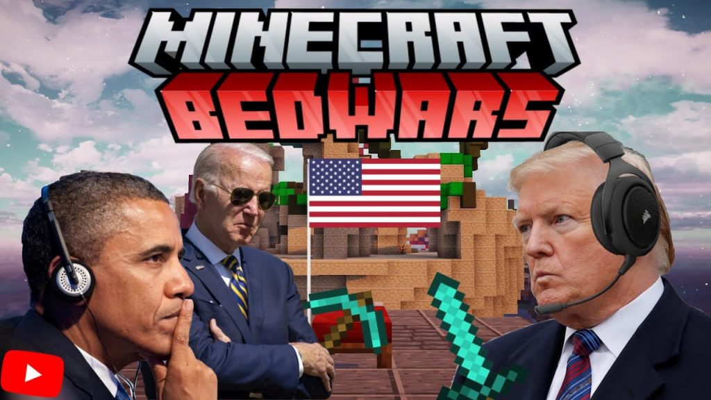 US Presidents Play Minecraft Bedwars & Have An Intense Argument