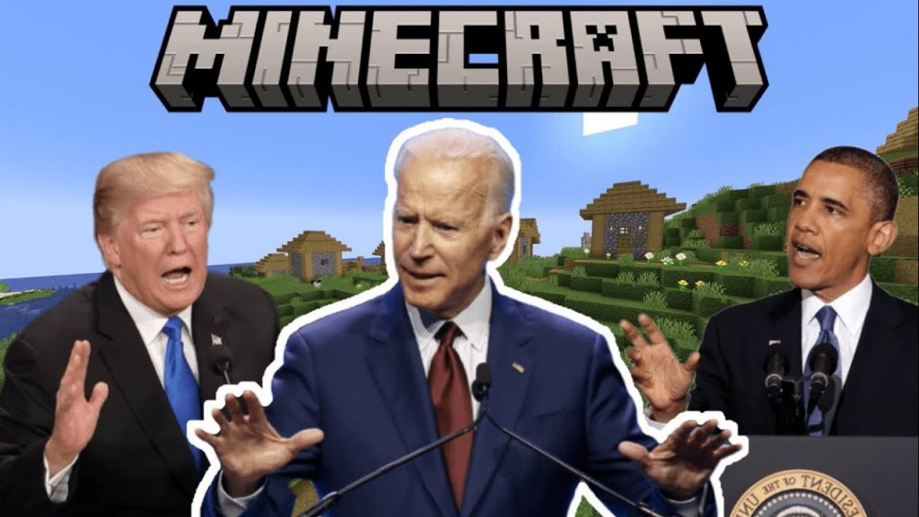US Presidents Play Minecraft - Compilation