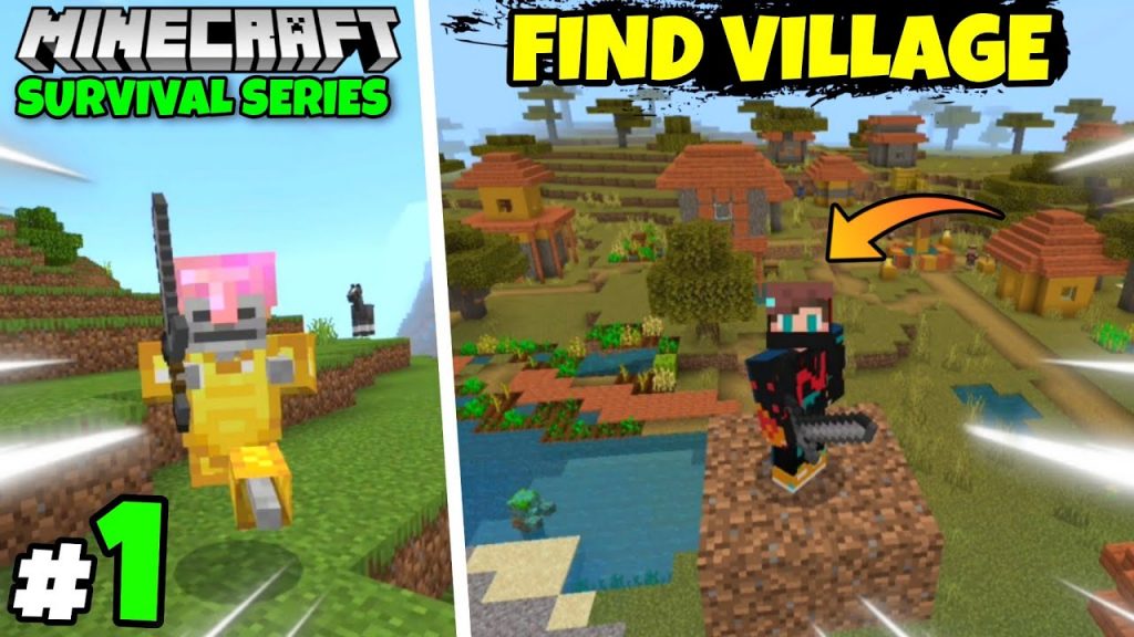 Find Village Minecraft Survival Series Ep - #1 | Pappu Op