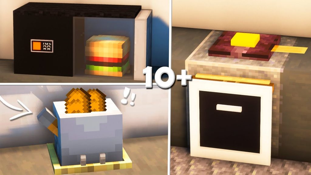 Minecraft: 10+ Kitchen Build Hacks & Ideas!