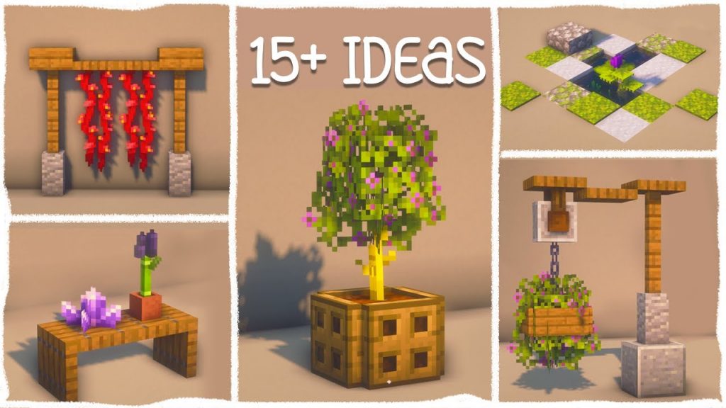 Minecraft: 15+ Nature Build Ideas and Hacks!