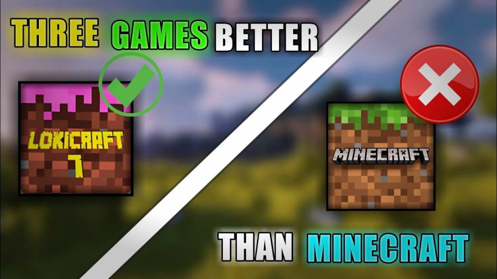 Top 3 Games Better Than Minecraft||That Actually Blow Your Mind ||No ...