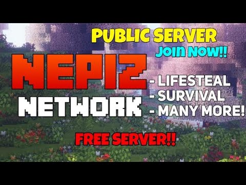Best Public Minecraft server of Nepal, Nepiz Network ( free to join )