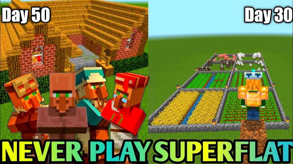 Discover the Real Struggles in Minecraft Bedrock Superflat