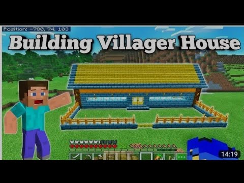 I Build big villager house in Minecraft  | Minecraft PE survival series episode [#6] @gamezone746
