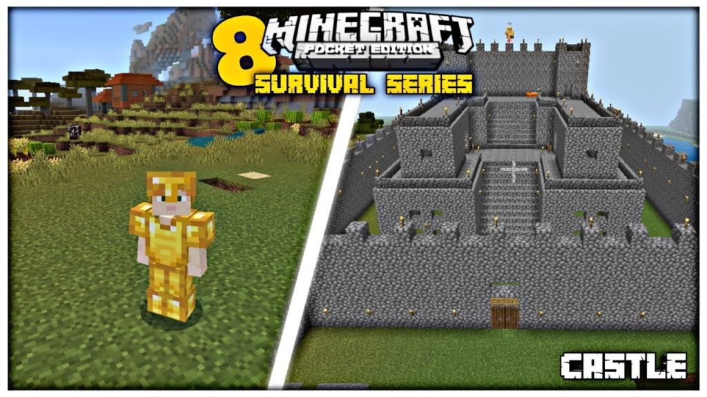 I Made Castle in Minecraft |Survival Series #8 | Minecraft Gameplay in Hindi | #minecraft #survival