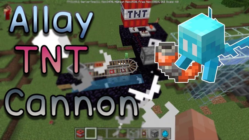 I Made a Allay TNT Cannon...