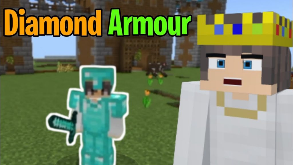I Make Full Diamond Armour In OWNLAND (Minecraft Survival)