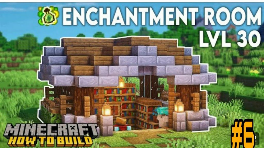 I make the enchanting room in Minecraft || Minecraft survival series in pe || Minecraft in hindi