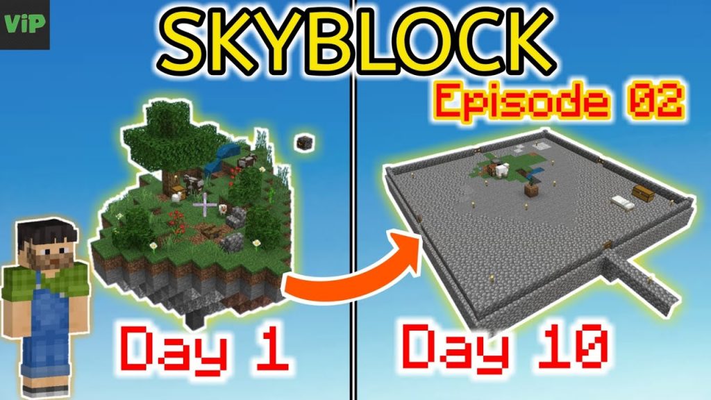 MCPE skyblock survival- Episode 02| Let's rebuild the base | MCPE 1.19/1.20 #minecrafttamil
