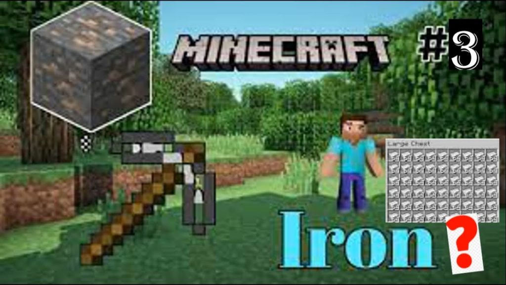 MINECRAFT #3 WILL I FIND IRON IN MY WORLD? #minecraft #viral #trending #iron