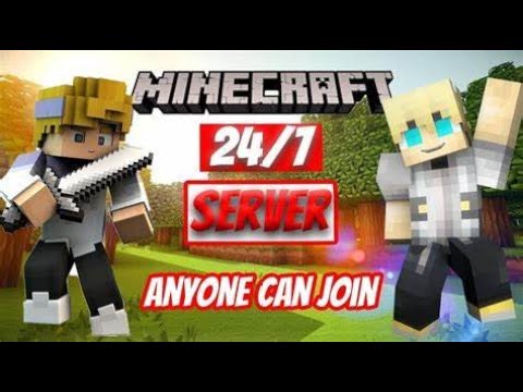 MINECRAFT PUBLIC SMP LIVE HINDI | JAVA + PE 24/7 | CRACKED SMP | FREE TO JOIN