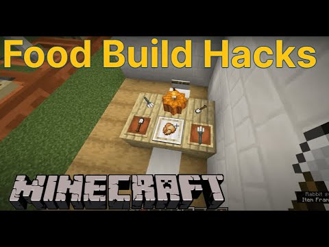 Minecraft: Food Build Hacks